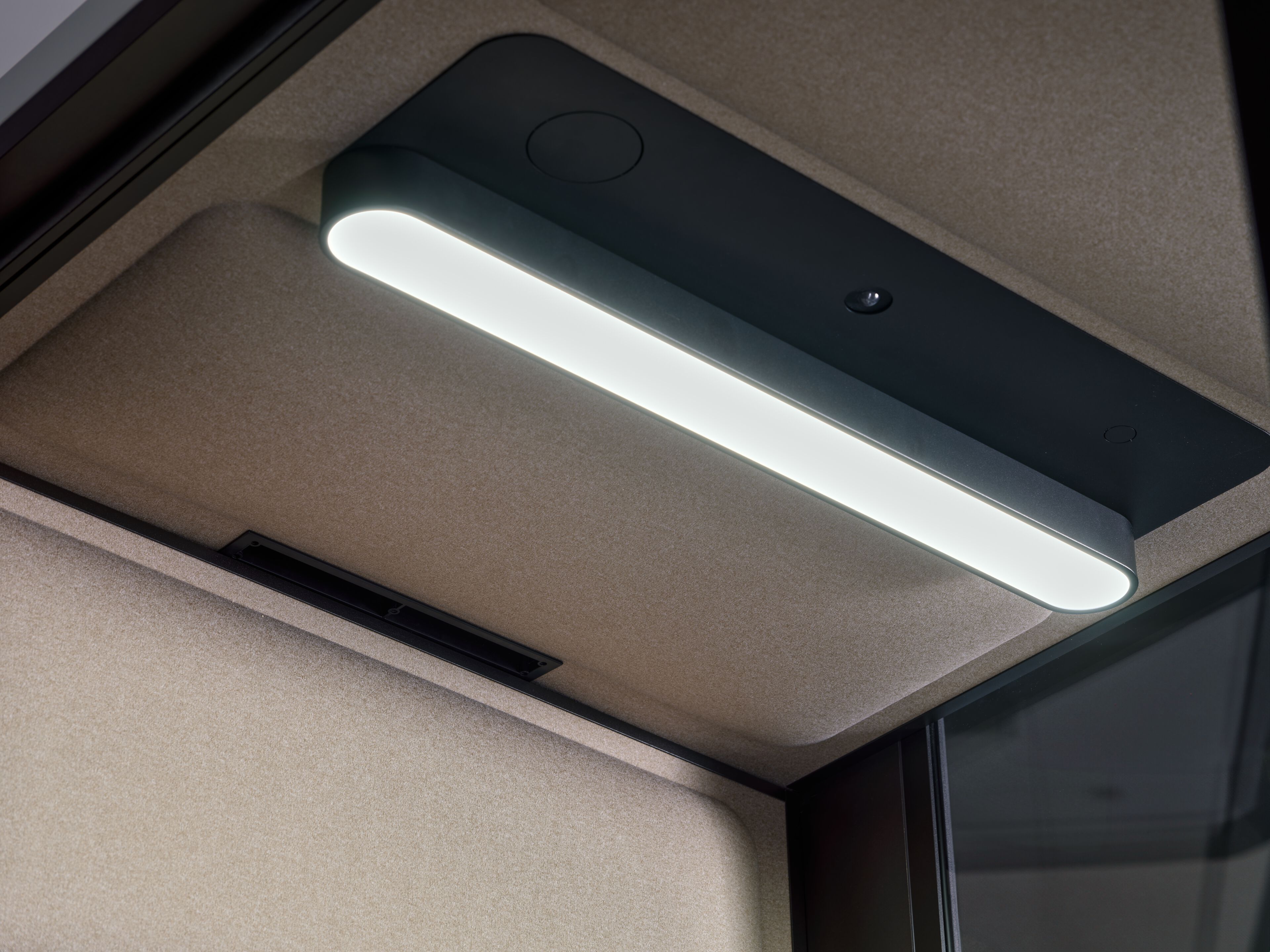 Одноместная акустическая офисная кабина со встроенным освещением Mikomax Smart Office HushFree ARCH-00131952 - Вид №6