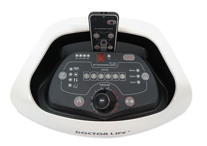 Аппарат для прессотерапии SP 3000 с 6-ти камерными манжетами Южная Корея Santreyd MED-22 - Вид №1