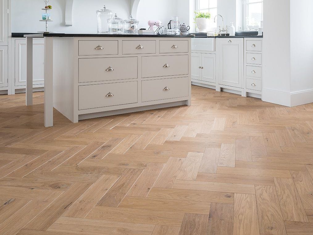 Дубовый паркет Dennebos Flooring Белая мойка ARCH-00069292