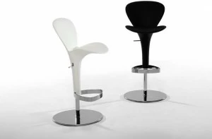 Tonin Casa Пластиковый стул с подставкой для ног