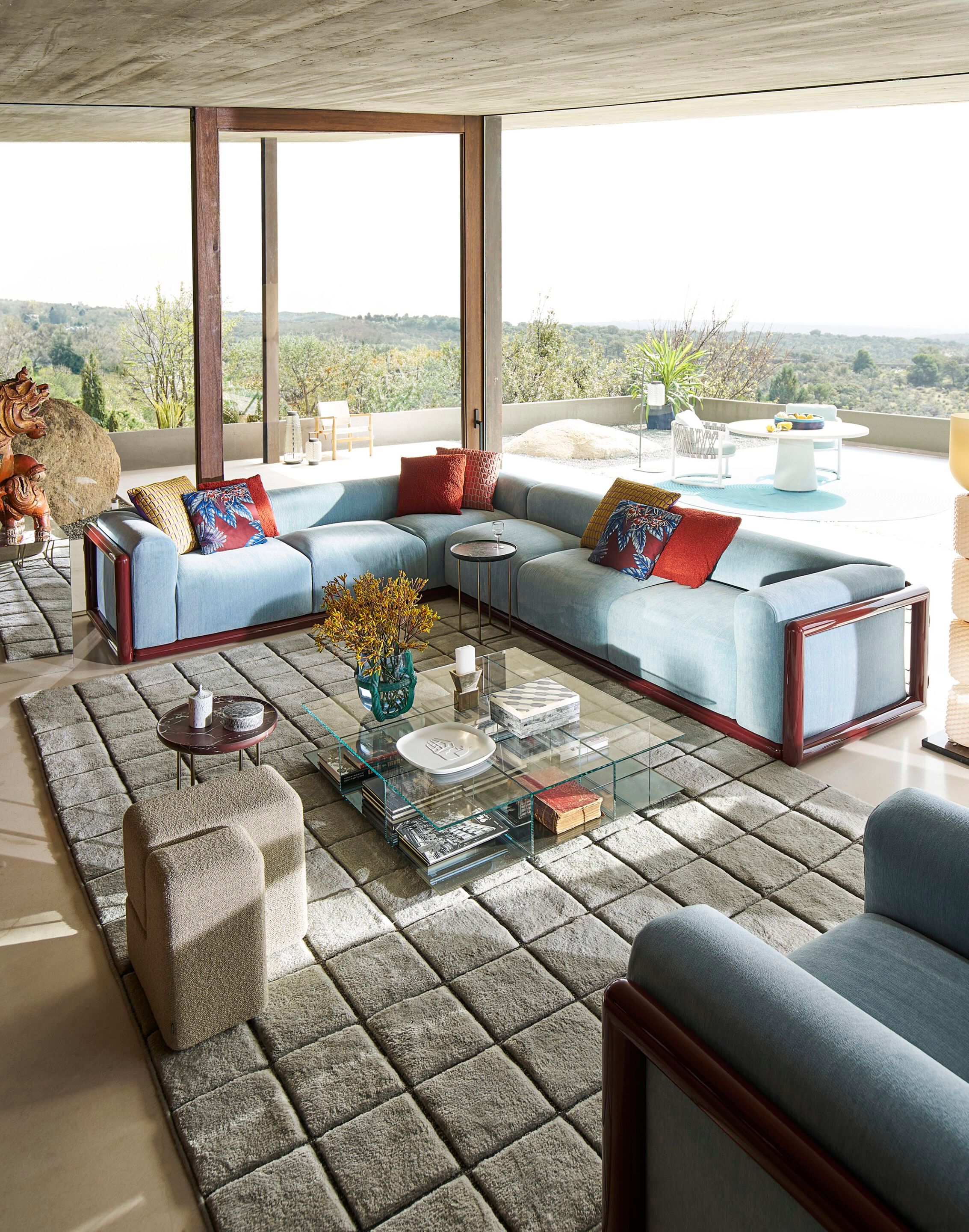 Угловой диван из ткани CASSINA Cornaro ARCH-00105144 - Вид №2