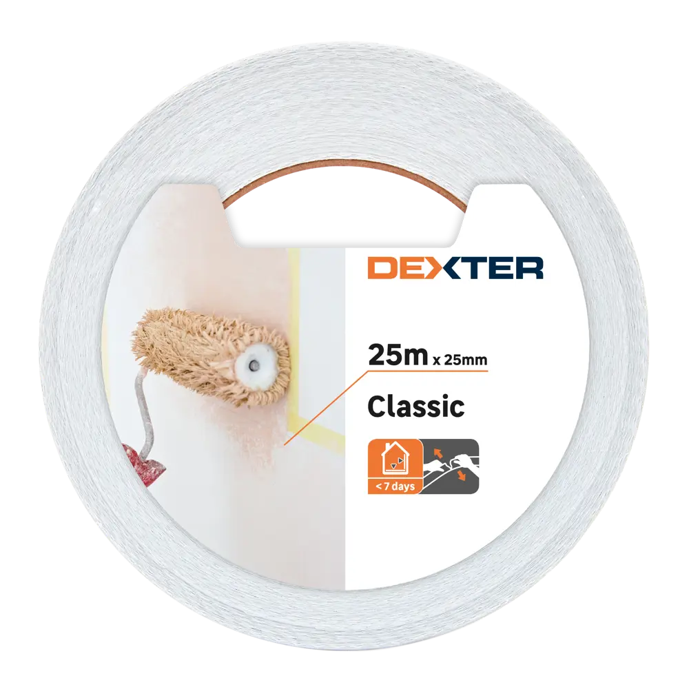 Лента малярная Dexter 25 мм х 25 м STLM-2117472 - Вид №1