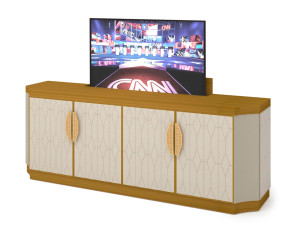 Шкаф для телевизора с распашными дверцами