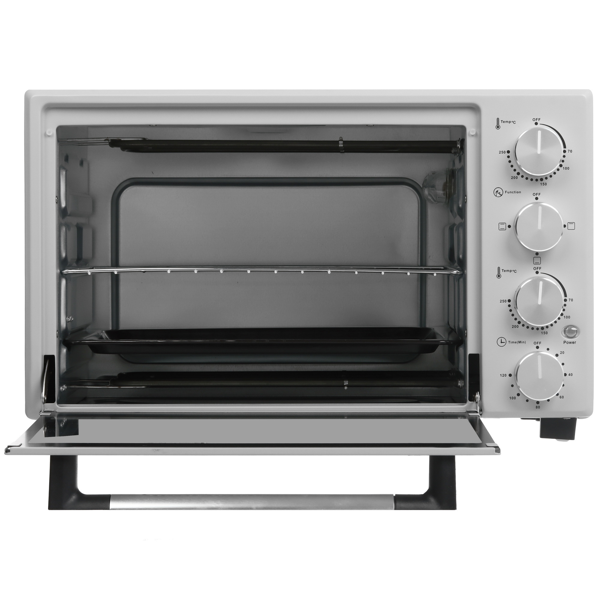 9080970 Мини-печь Kraft KFC-MO 381 HGR серый STDN-0073916 - Вид №5