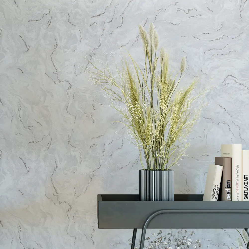 Обои флизелиновые Palitra Home Palazzo серые 1.06 м HC31169-16 STLM-2119865 - Вид №2