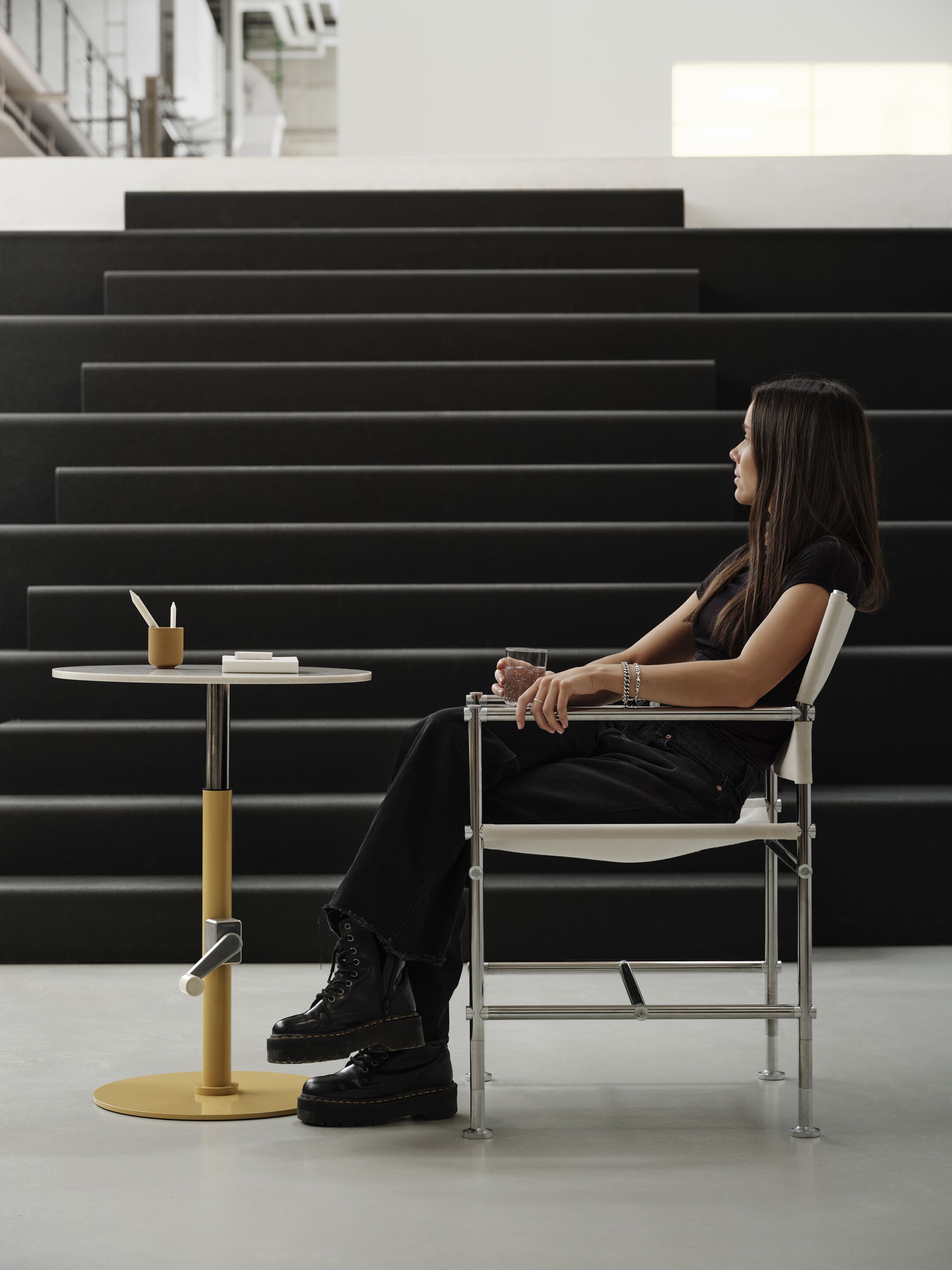 Круглый стол с регулируемой высотой Bla Station VEVA ARCH-00055700 - Вид №13