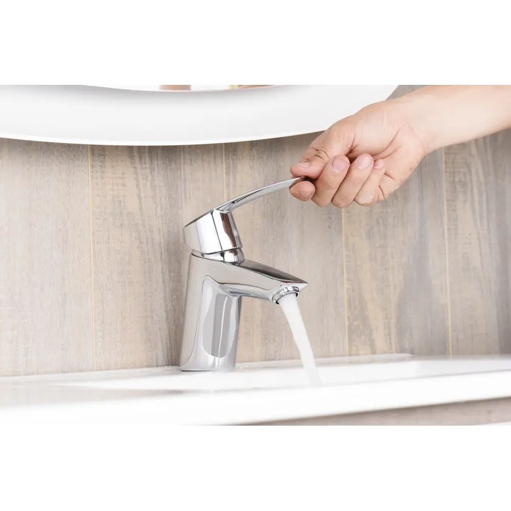 Смеситель для раковины Grohe Start однорычажный цвет хром STLM-2035526 - Вид №7