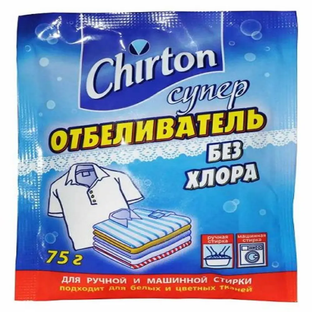 Отбеливатель Chirton Супер без хлора порошок 75 г