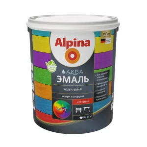 Эмаль ALPINA 242109 цвет бесцветный 2.35 л