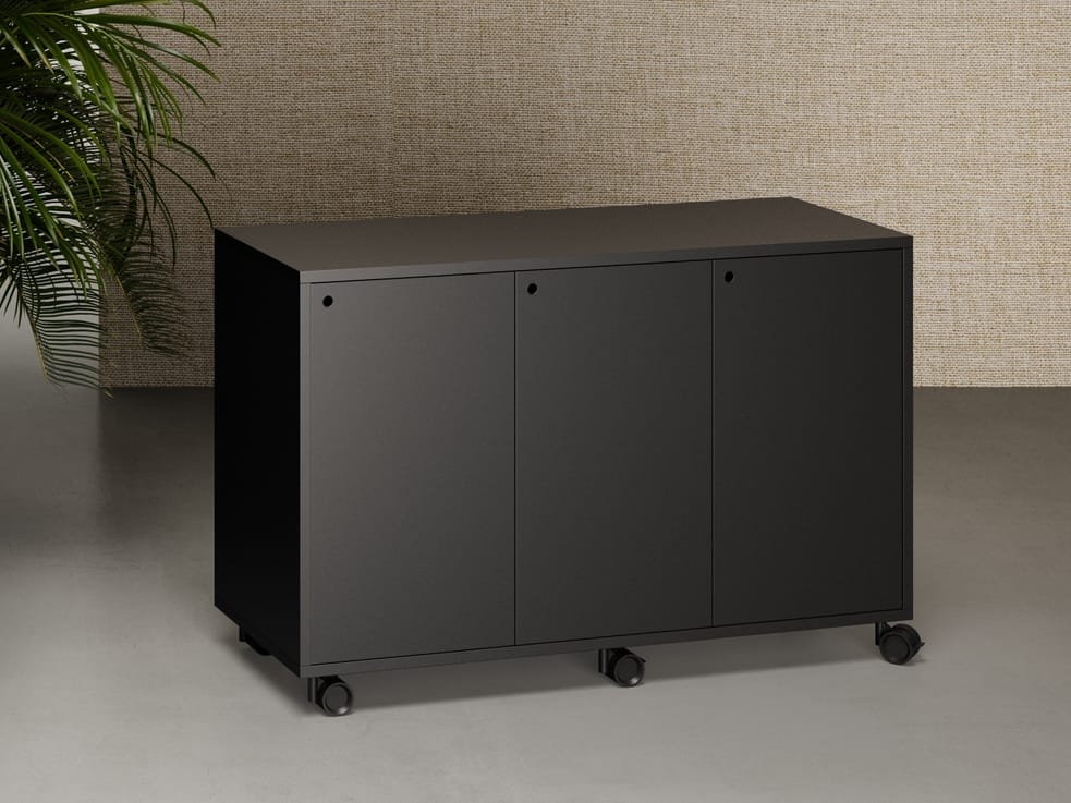 Металлический офисный шкаф с поворотными дверями с колесами FANTONI ателье ARCH-00135477