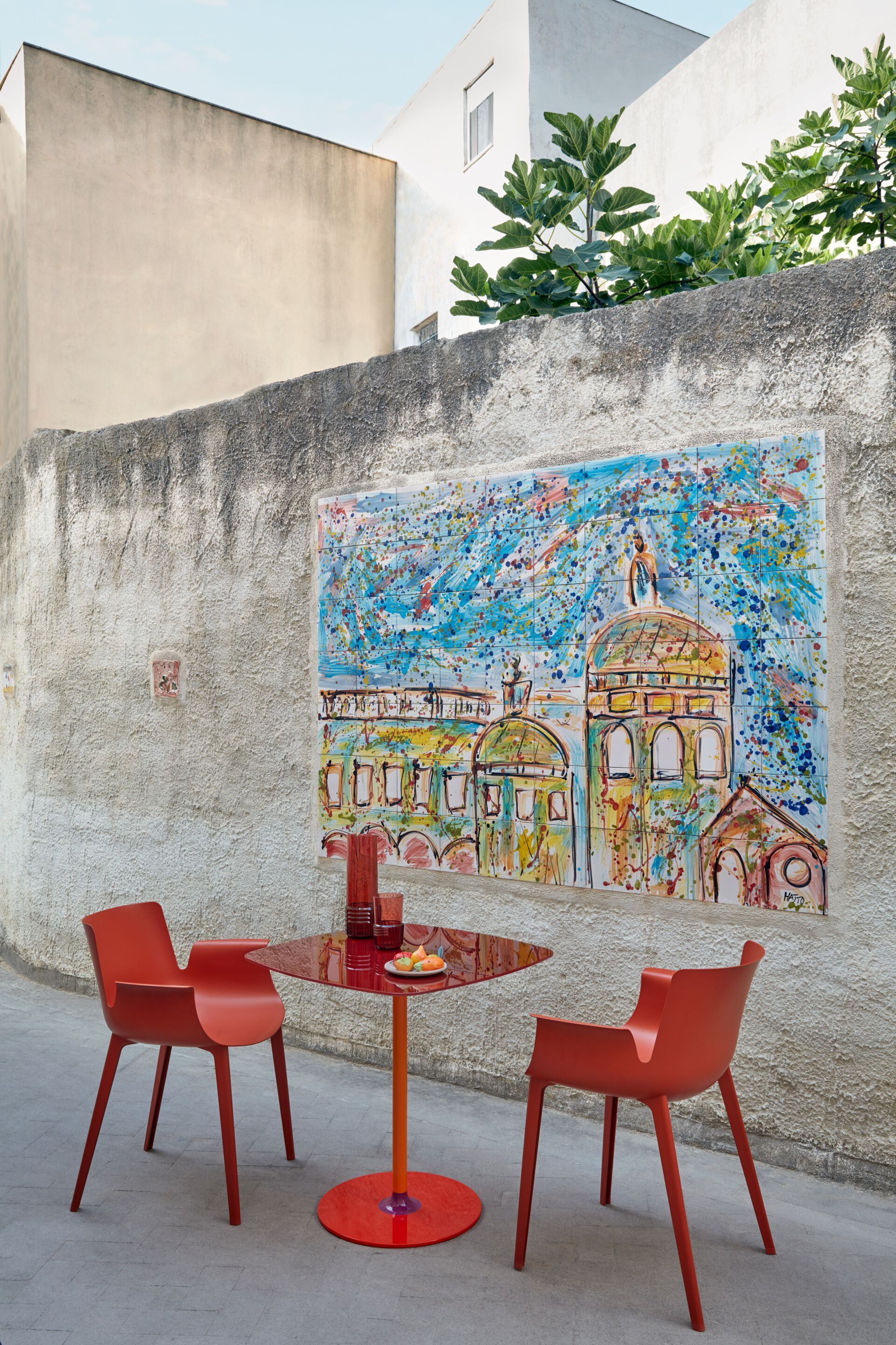 Полимерное кресло с подлокотниками Kartell PIUMA ARCH-00063016 - Вид №15