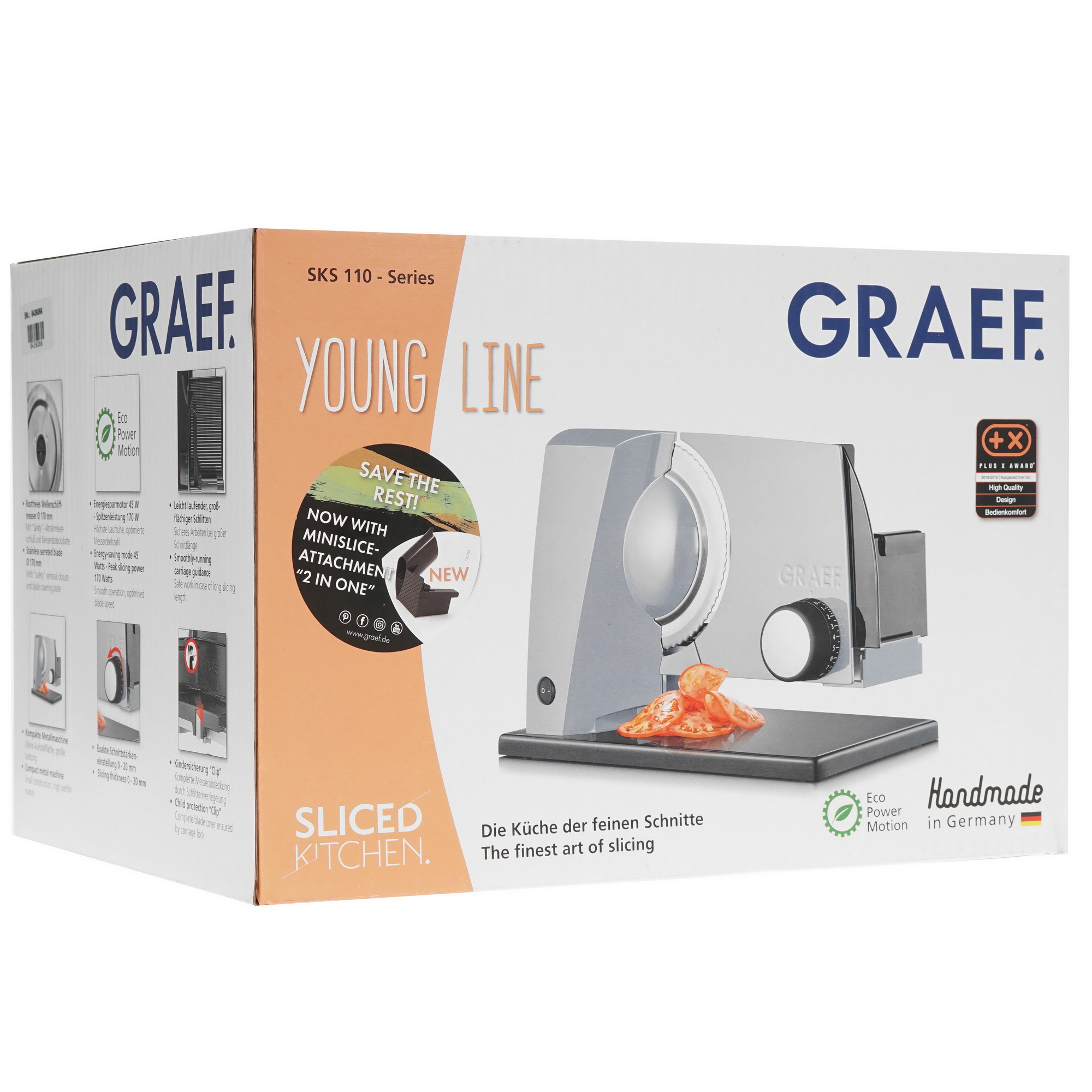 9976972 Ломтерезка GRAEF SKS 110 белый STDN-0045772 - Вид №9