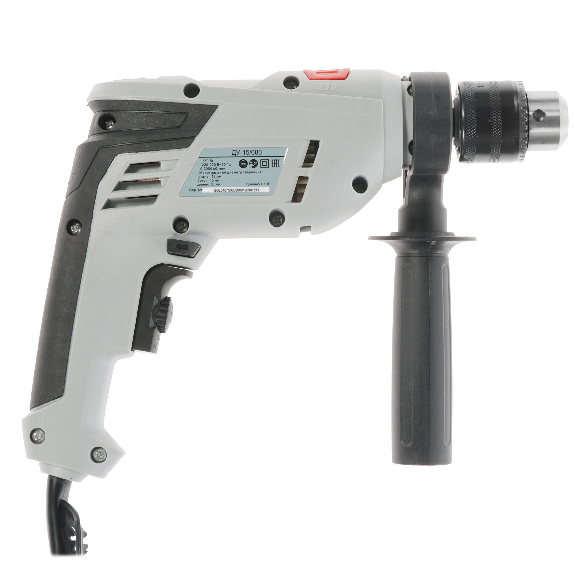 Дрель  Ресанта ДУ-15/680 8160143 STDN-0138698 - Вид №1