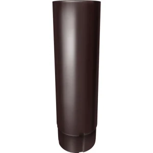 Труба водосточная GL PE 90 мм 3 м цвет шоколад