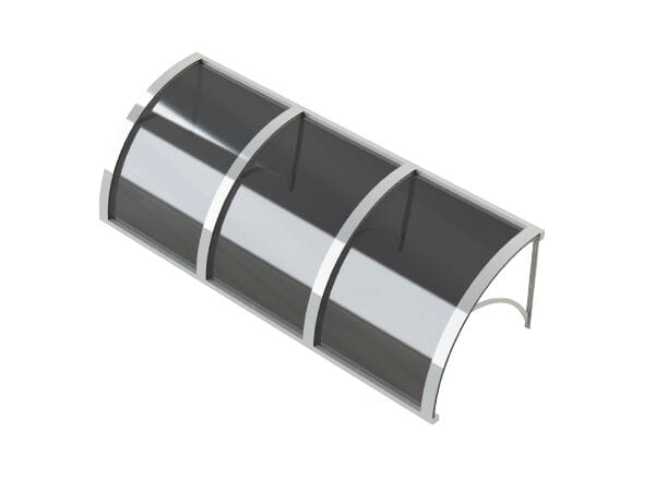 Навес из поликарбоната Mv Line Туннель / Пенсилин ARCH-00122373 - Вид №1