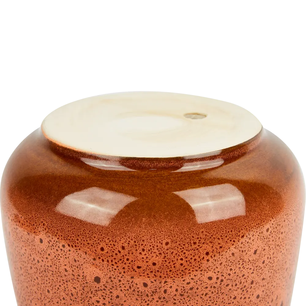 Горшок цветочный Gonchar Скарлет №3 Люкс ø12 h13 v1.2 л керамика рыжий Товар без серии STLM-2127593 - Вид №2