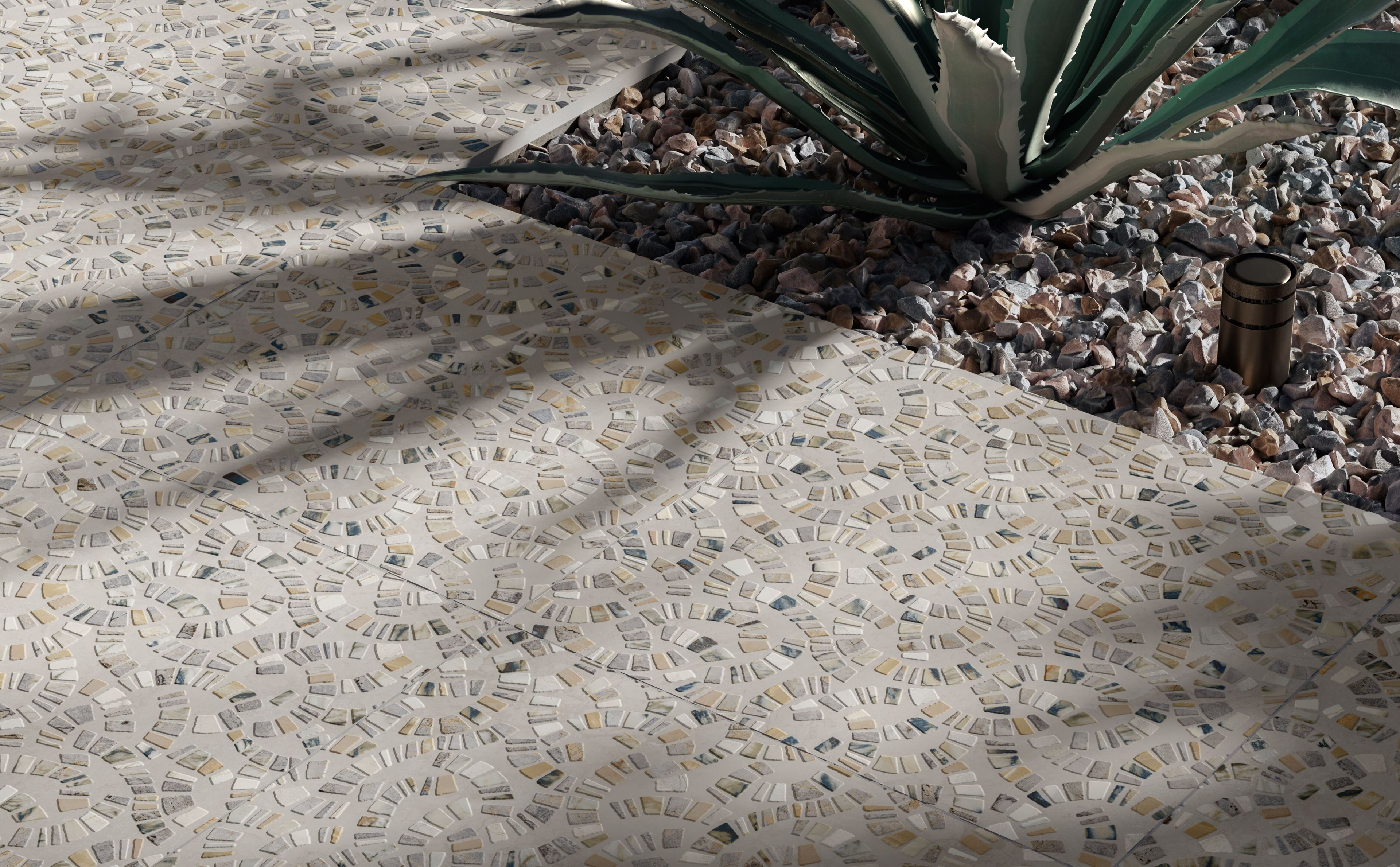 Напольная плитка из керамогранита с мраморным эффектом CERAMICA DEL CONCA Dinamika ARCH-00009288 - Вид №1