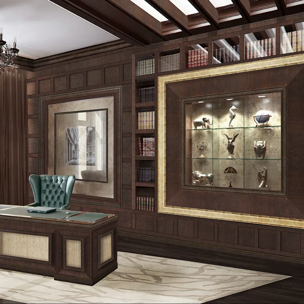 Молдинг настенный полистирол Decomaster 164-127 золотой 11х60x2000 мм STLM-2042371 - Вид №3