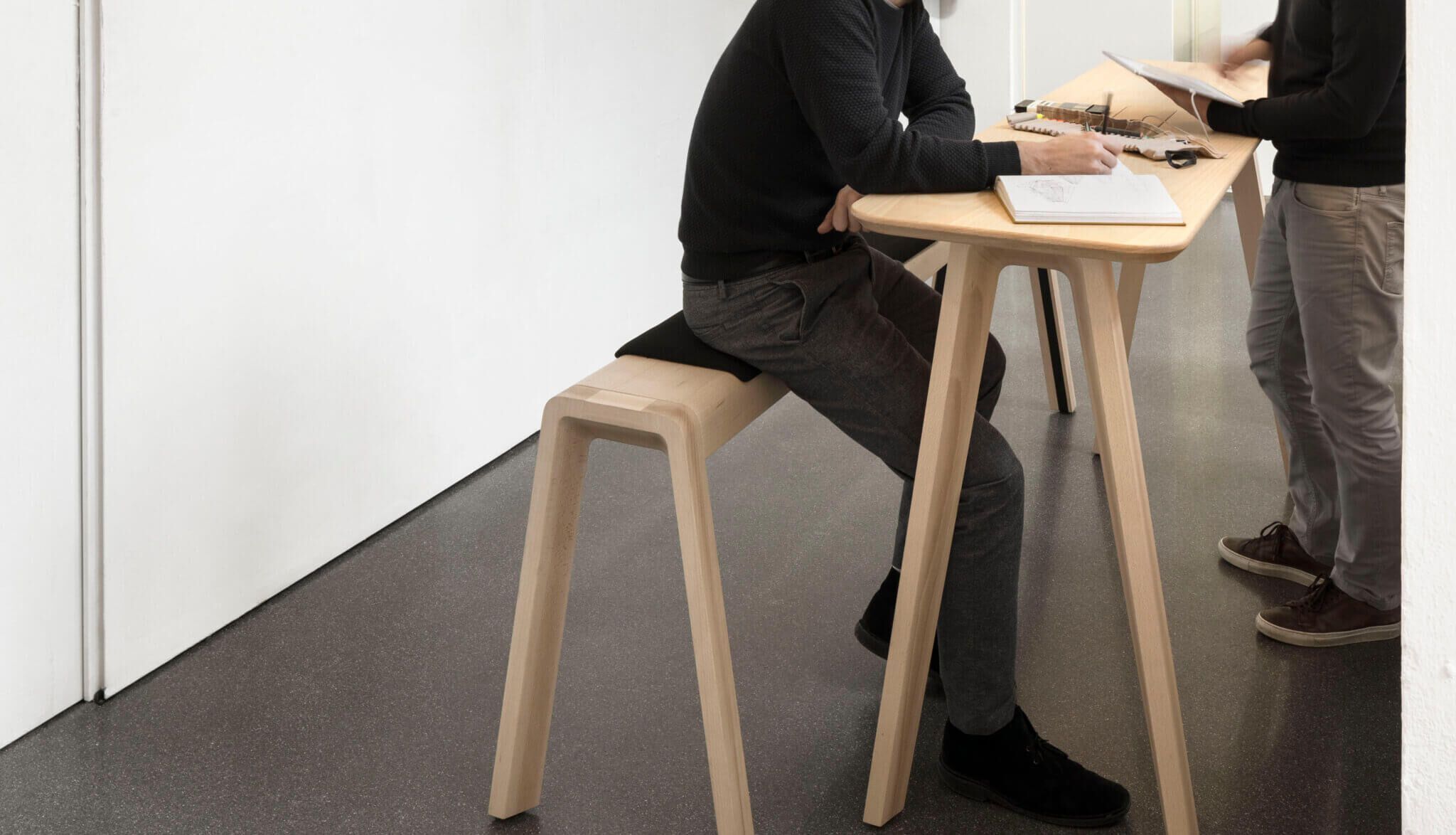 Многоуровневая скамья с USB-разъемом True Design E-QUO ARCH-00047025 - Вид №10