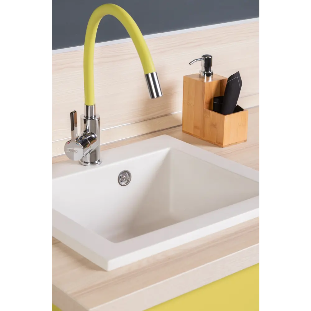 Излив для смесителя Esko Coralli гибкий цвет васаби STLM-2184137 - Вид №4