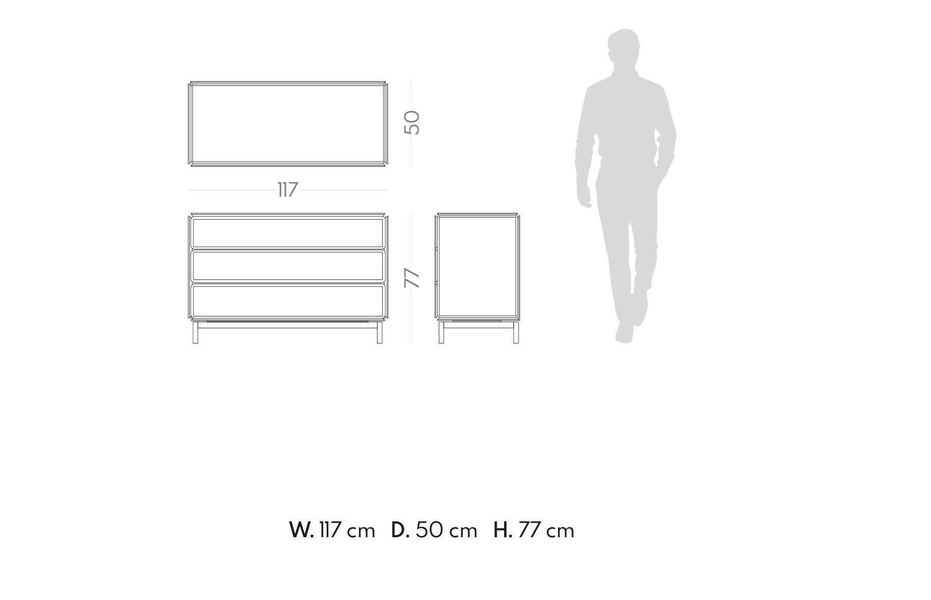 Деревянный комод PRADDY Metro ARCH-00138319 - Вид №1