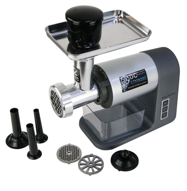 9908685 Мясорубка электрическая WILLMARK WMG-3672GS серый STDN-0138078