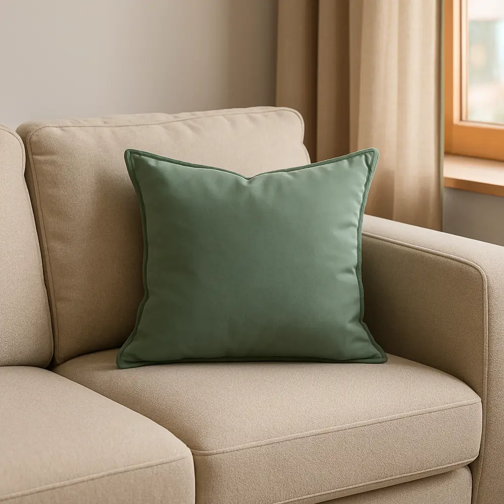 Перея: декоративная подушка 45×45 см в цвете тайга 89426295 Santreyd STLM-1579573 - Вид №3