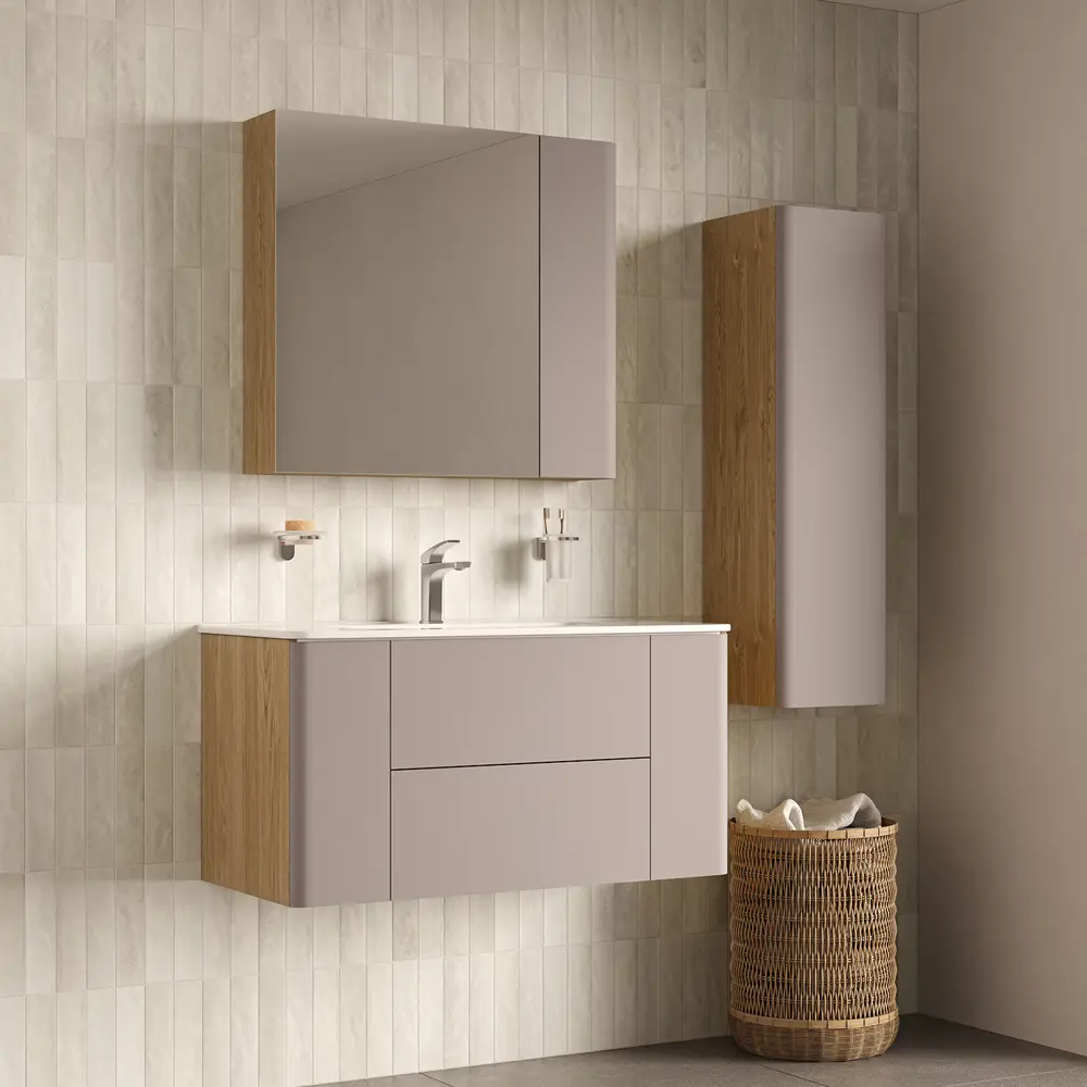 Корпус тумбы подвесной Iddis Lahta LAH10V0i95 50x98.4x43.3 см цвет дуб светлый STLM-2081621 - Вид №8