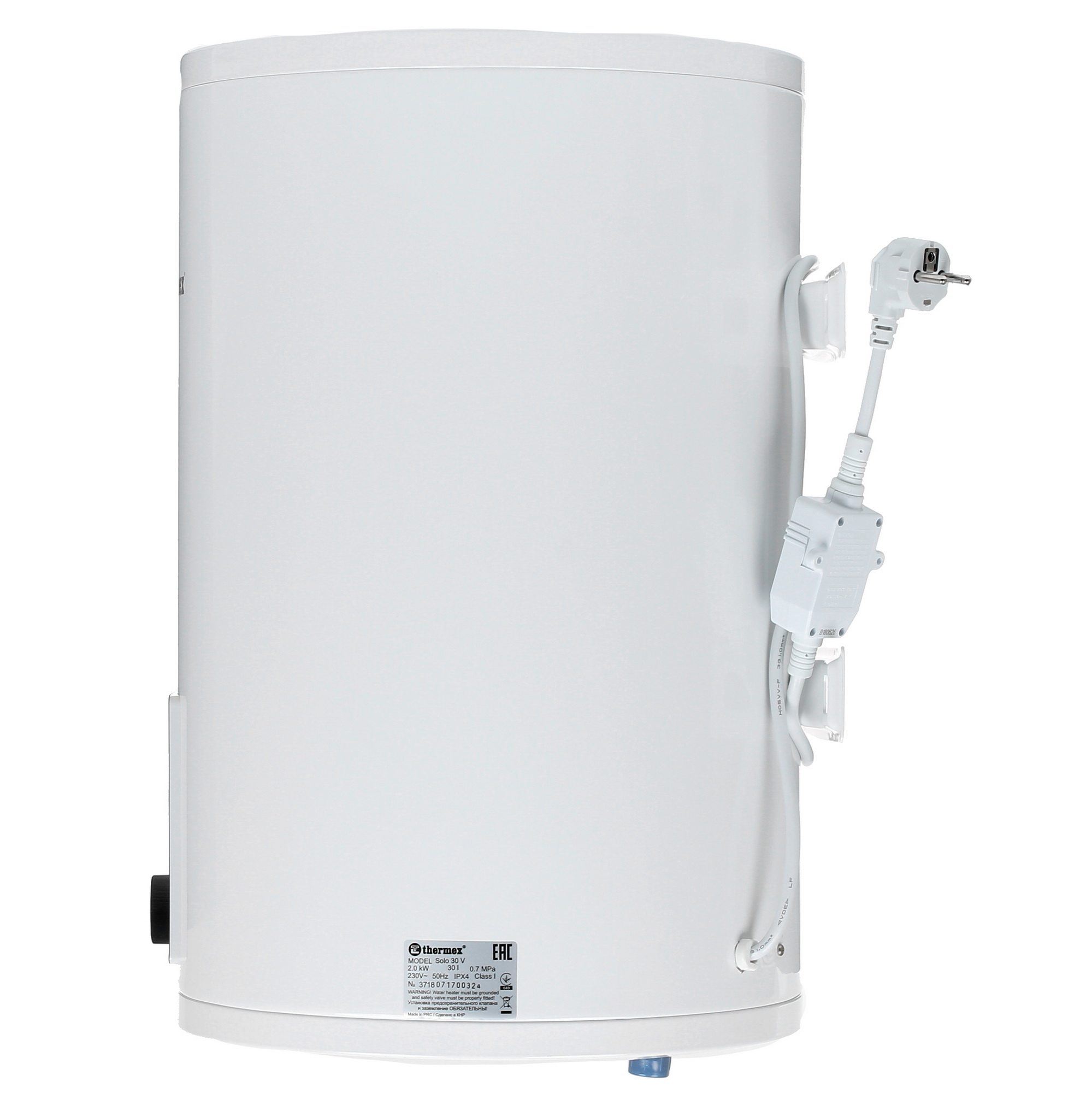 1233625 Водонагреватель электрический Thermex Solo 30V STDN-0064482 - Вид №4