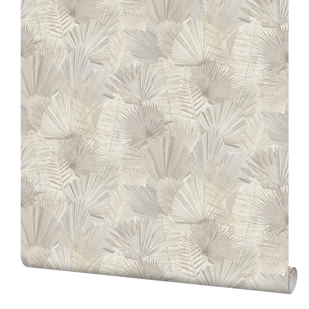 Обои флизелиновые Wall Up Holiday серо-бежевые 1.06 м 647525 STLM-2001806