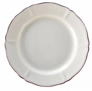 Обеденная тарелка "Камилла" COMPTOIR de FAMILLE ИНЛАВКА КАМИЛЛА 068135 Белый