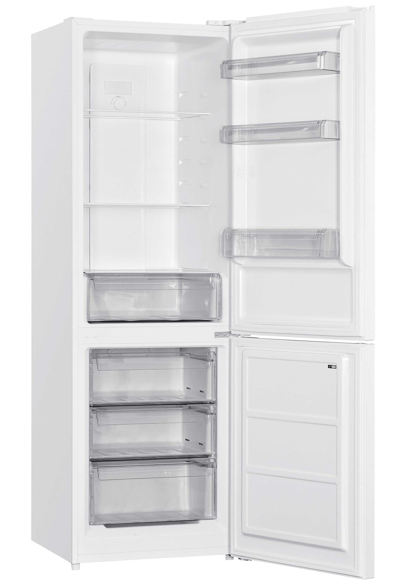 9193423 Холодильник с морозильником   WILLMARK RFN-421NFW белый STDN-0093382 - Вид №1