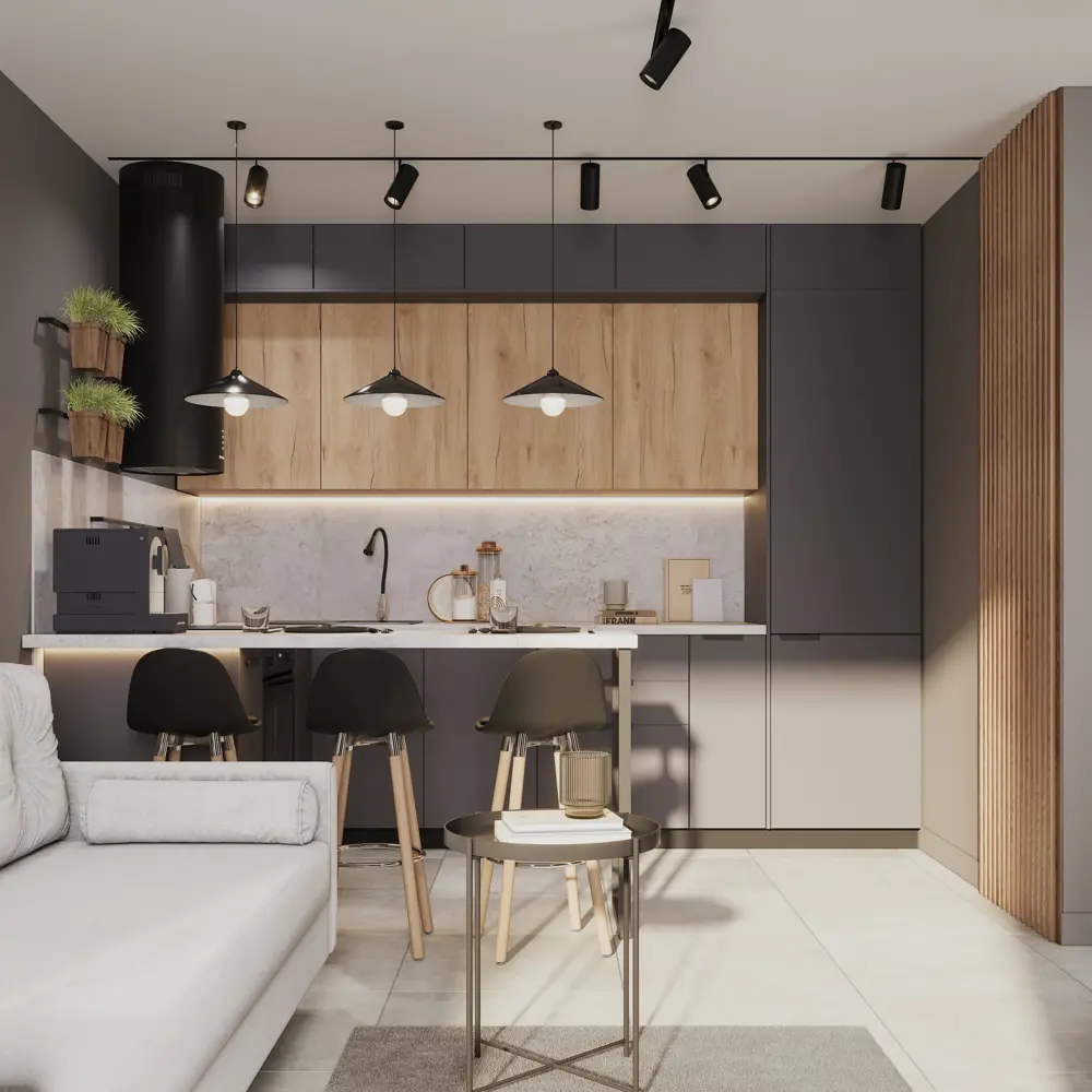 Дверь для ящика Delinia ID «Сантьяго» 40x26 см, ЛДСП, цвет коричневый STLM-2031974 - Вид №8