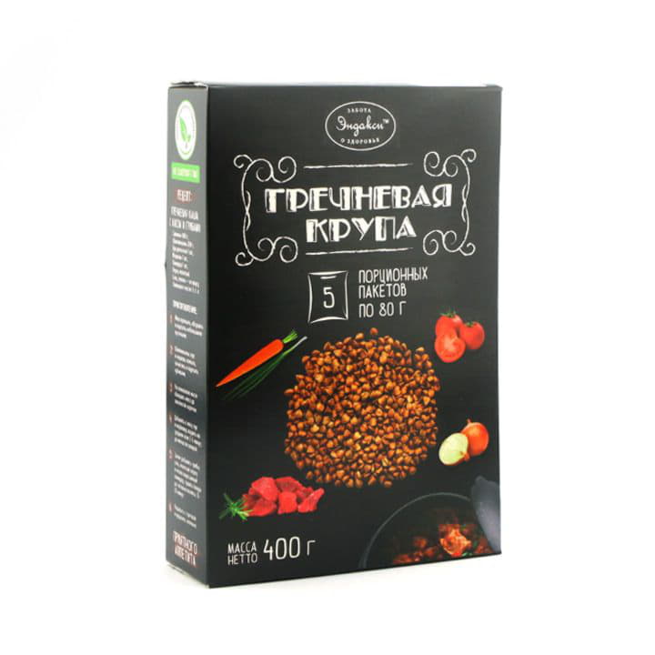 Гречневая крупа в варочных пакетах Эндакси Santreyd 4566