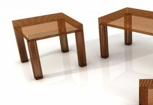 GARDA DESIGN Квадратный стол из листового металла