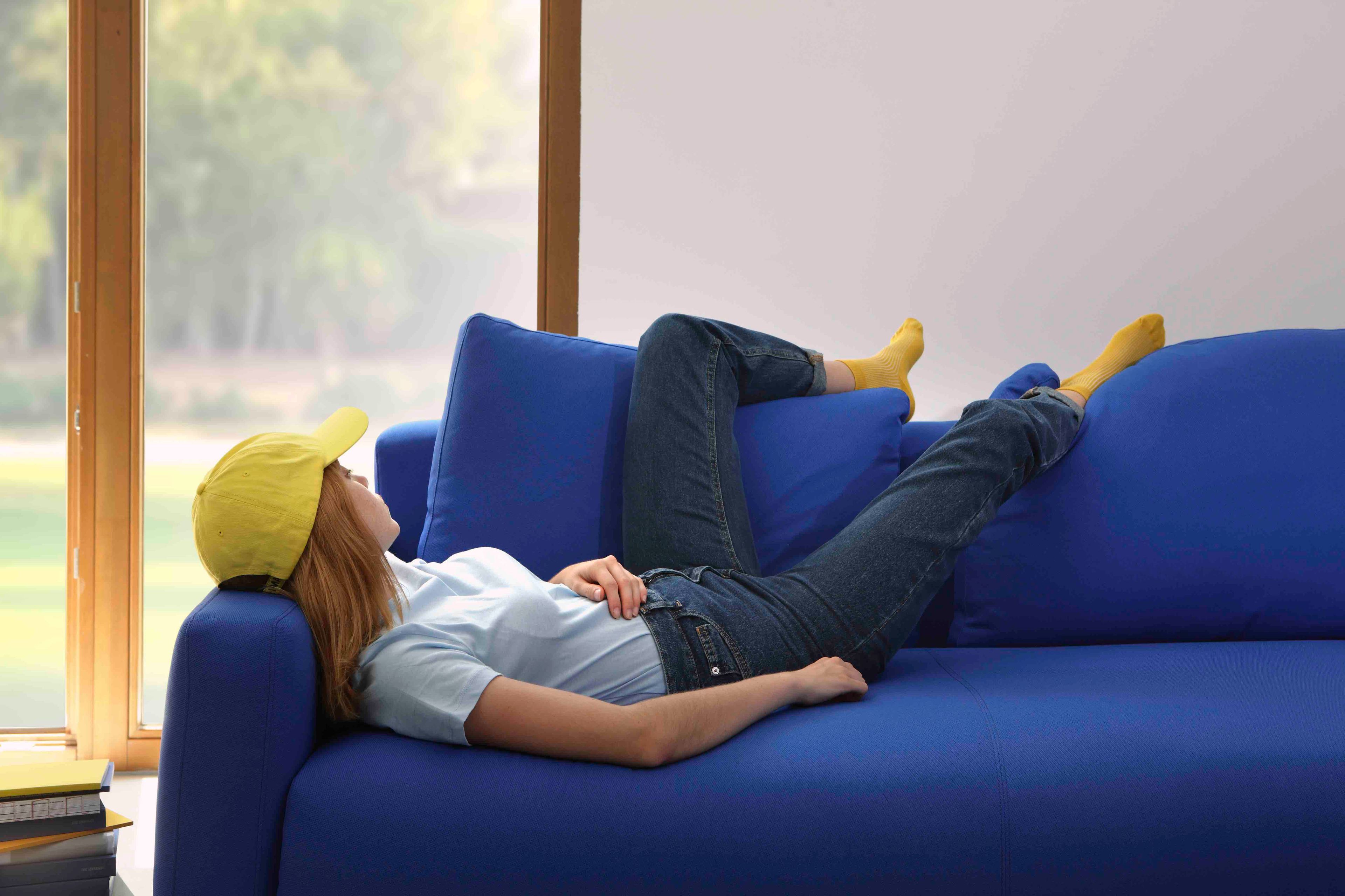 3-местный тканевый диван с полуостровом Lebom ALFIL ARCH-00070501 - Вид №2