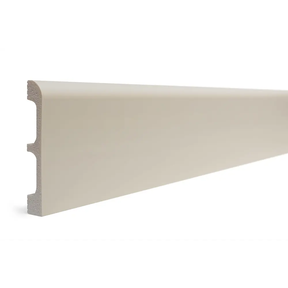 Молдинг настенный полистирол ударопрочный Decor-Dizayn 706-74 бежевый 80x13x2400 мм STLM-2207172