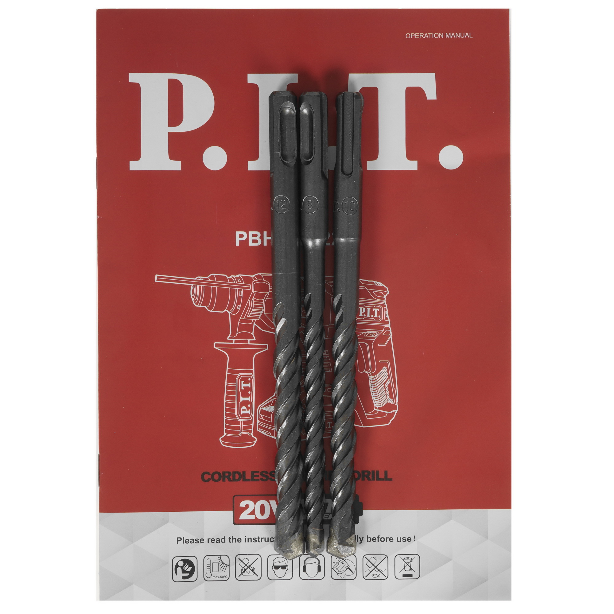 Перфоратор P.I.T. PBH20H-22A SOLO OnePower 20V , Без ЗУ, Без АКБ 9903861 PIT STDN-0072201 - Вид №5