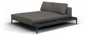 Grid Left / Right Chill Chaise Unit  Gloster Сидение Grid