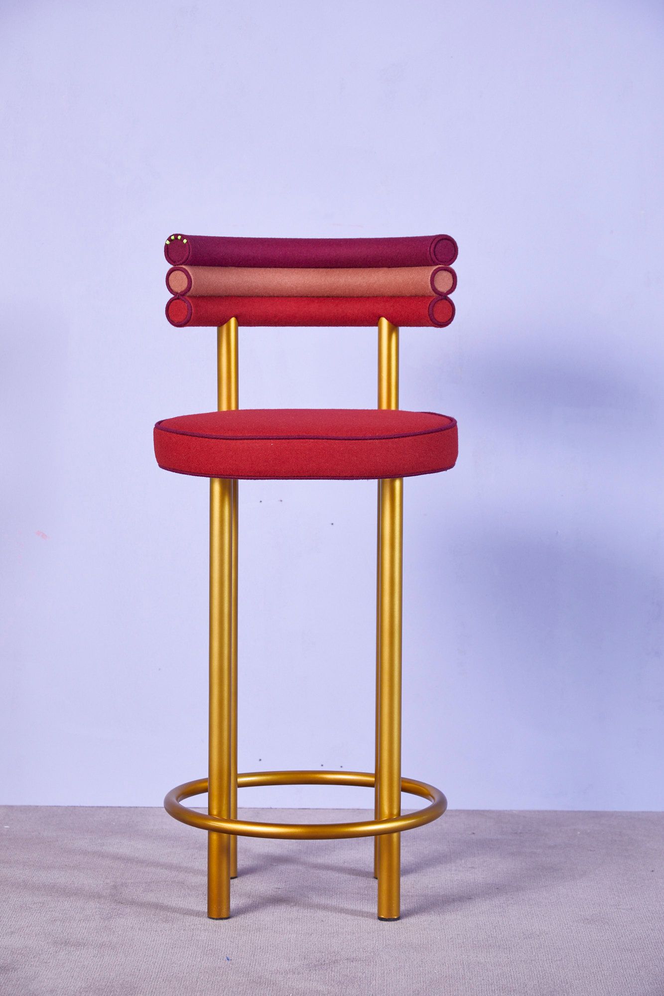 Высокий бархатный стул Paolo Nesi JIMMY ARCH-00118829 - Вид №6