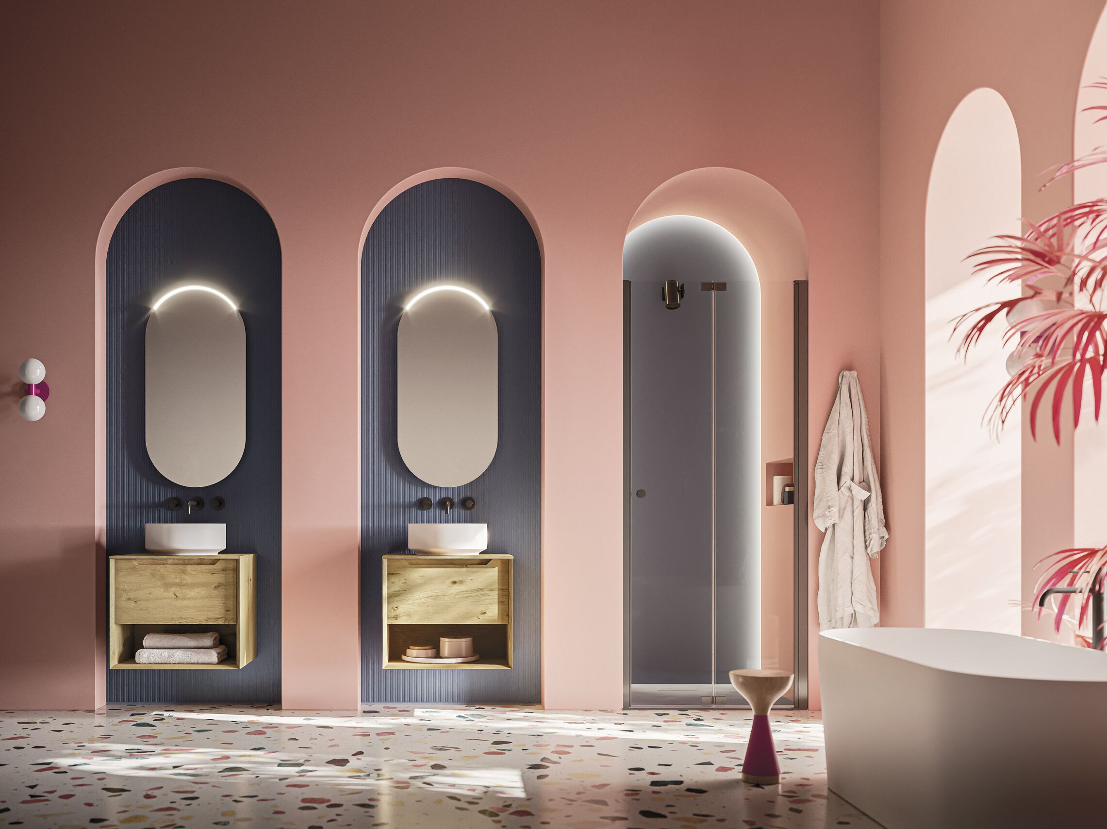 Полная мебель для ванной комнаты Arbi Arredobagno мастер ARCH-00086667