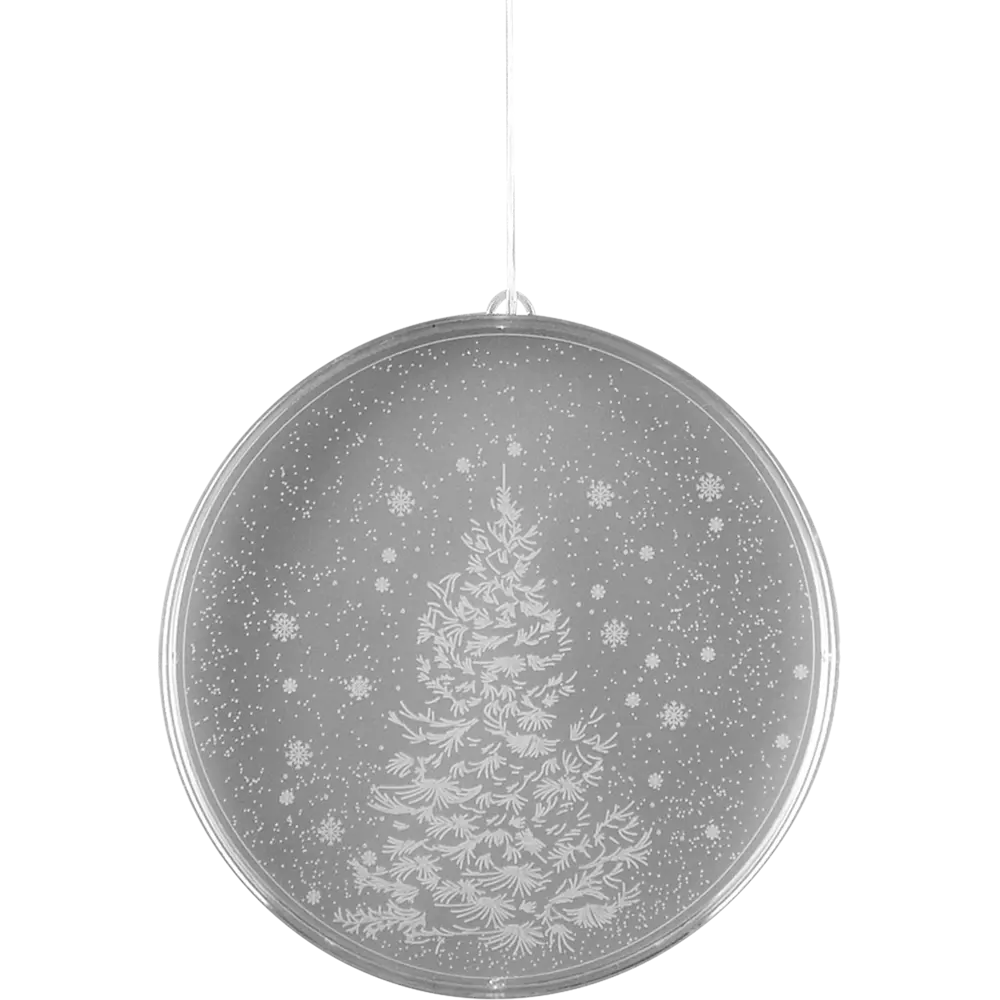 Светильник автономный "Christmas tree 3D round" на батарейках, ? 22 см RITTER STLM-2162873 - Вид №1