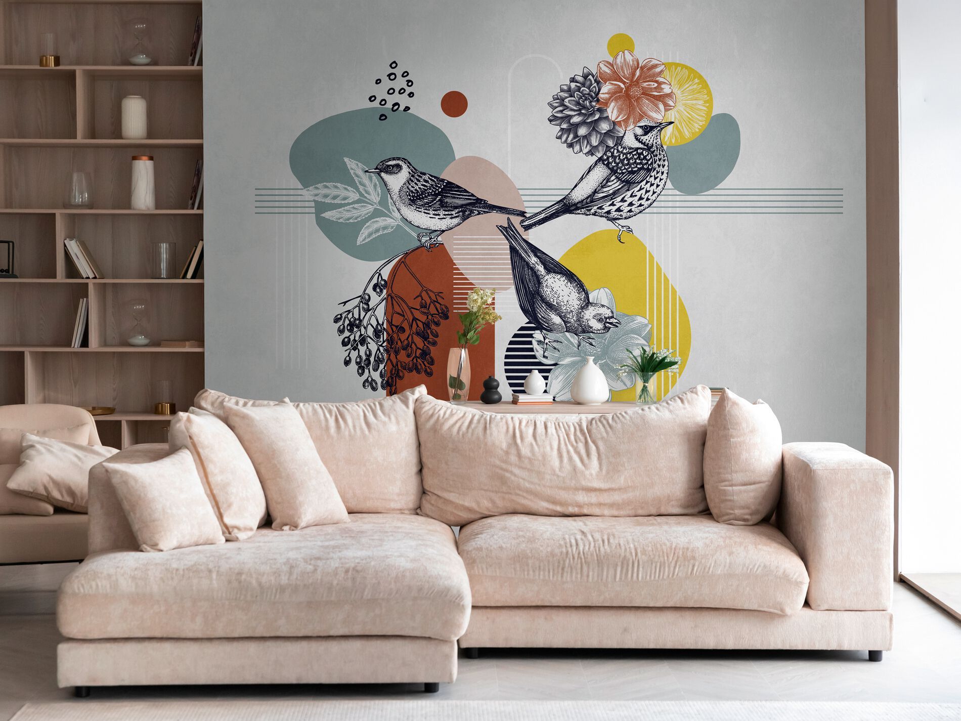 Нетканые обои с животными Architects Paper The Wall III ARCH-00135877