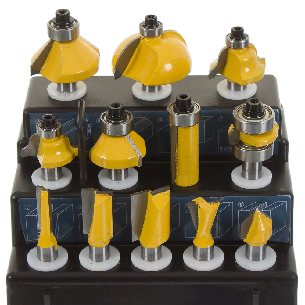 Набор фрез №2 Brigadier 12 шт STLM-2187350