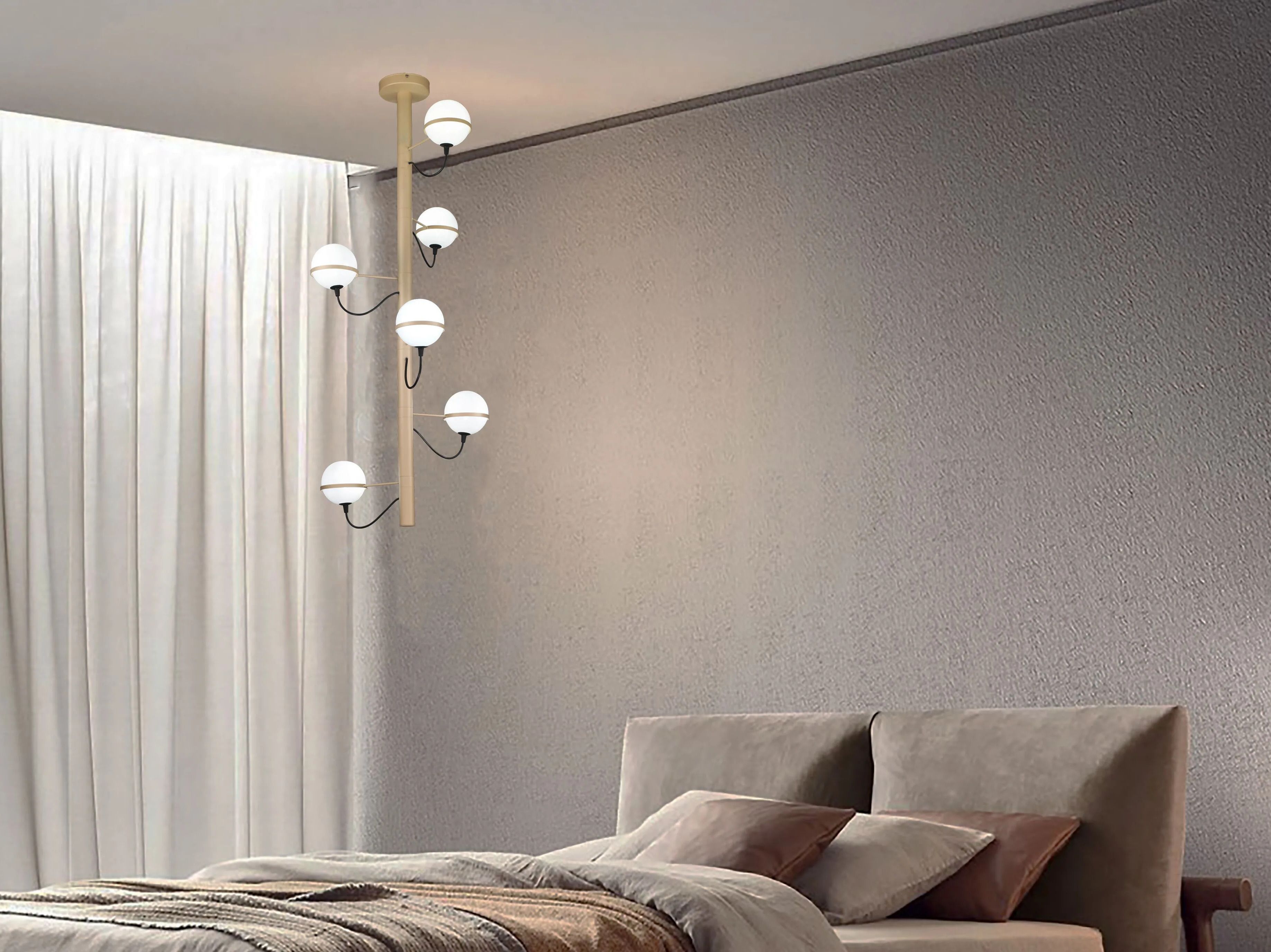 Светодиодный потолочный светильник Metal Lux Giro ARCH-00066382 - Вид №3