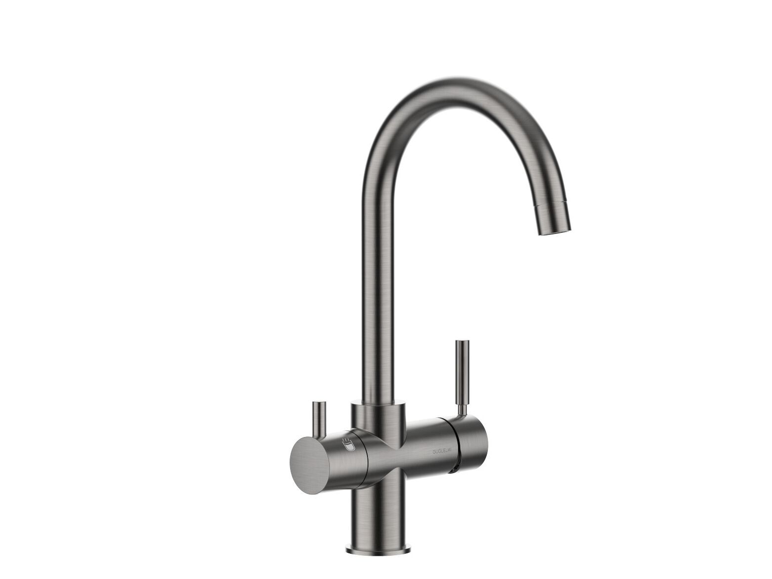 Однорычажный смеситель для кухни с поворотным изливом GUGLIELMI RUBINETTERIE чистый ARCH-00063476 - Вид №2