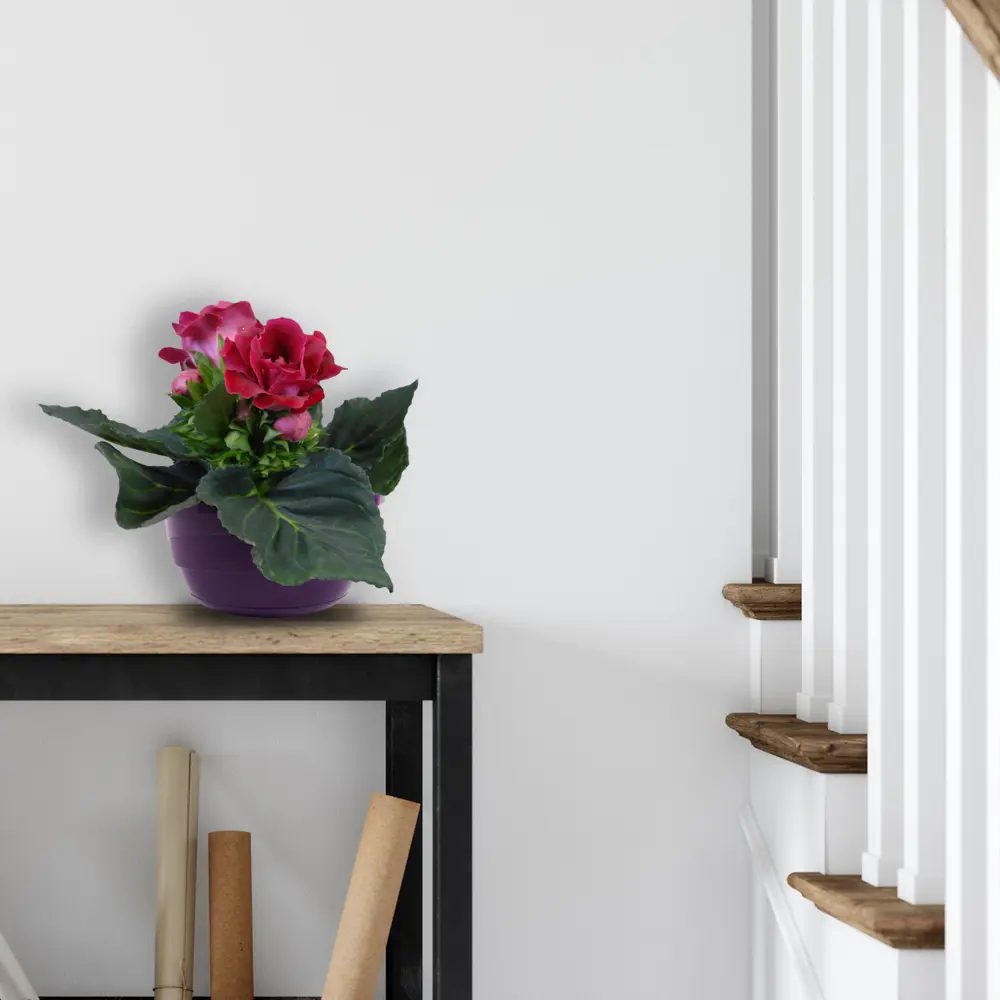 Santreyd «Мальва» — подвесной кашпо фиолетовый 4,7 л для интерьера и сада 18009281 STLM-0009228 - Вид №4