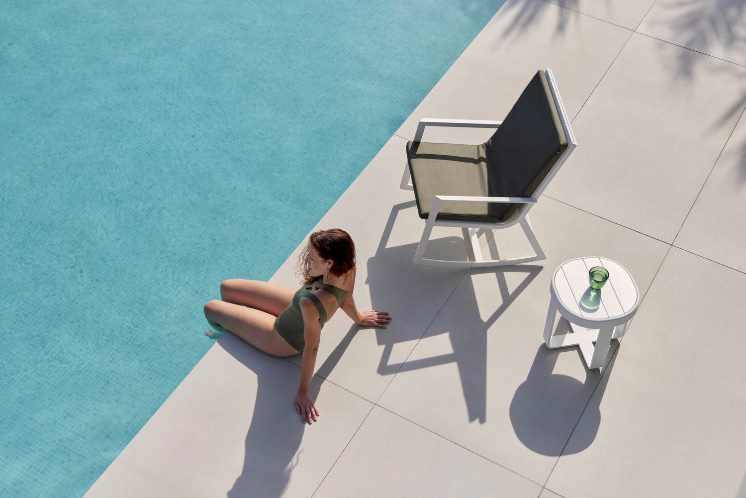 Круглый садовый столик из алюминия с термокрытием GANDIABLASCO ARCH-00025383 - Вид №4