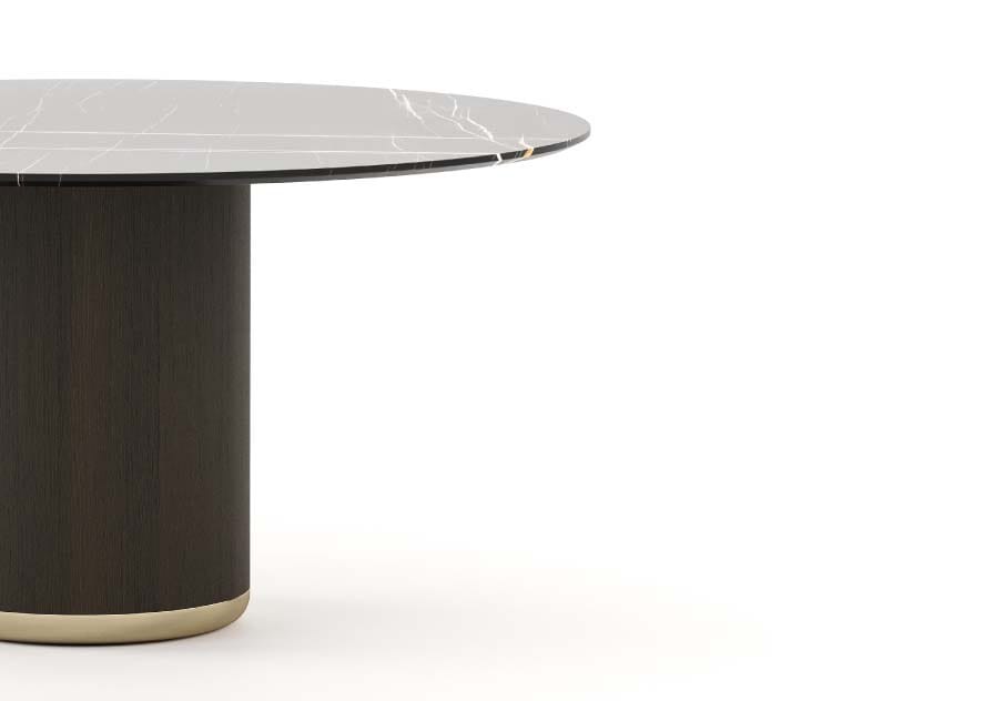 Овальный дубовый стол для гостиной Stylish Club His &amp ARCH-00004729 - Вид №4