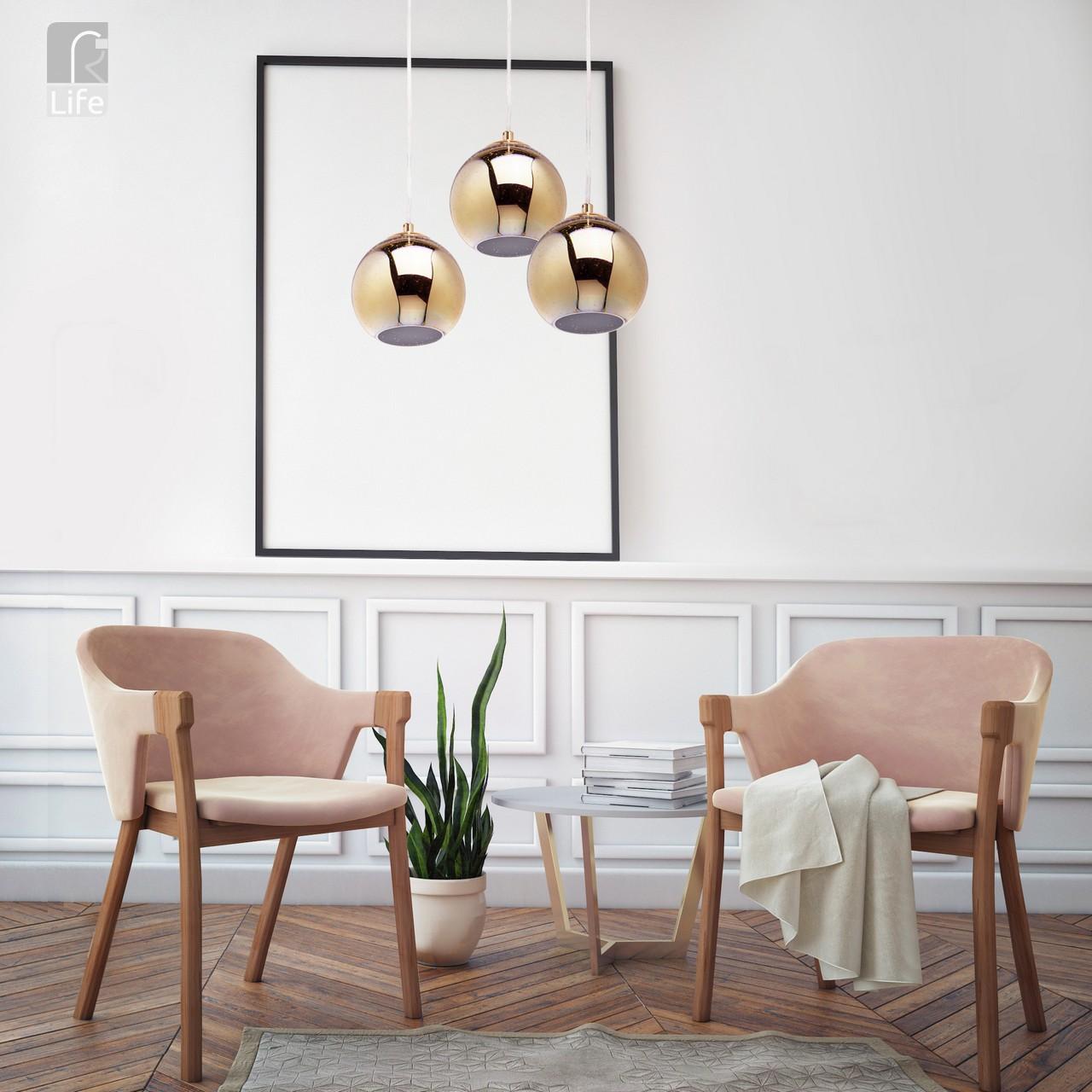 Подвесной светильник MW-Light Фрайталь 5 663011101 MW-LIGHT ФРАЙТАЛЬ 5 199784 Золотой  - Вид №1